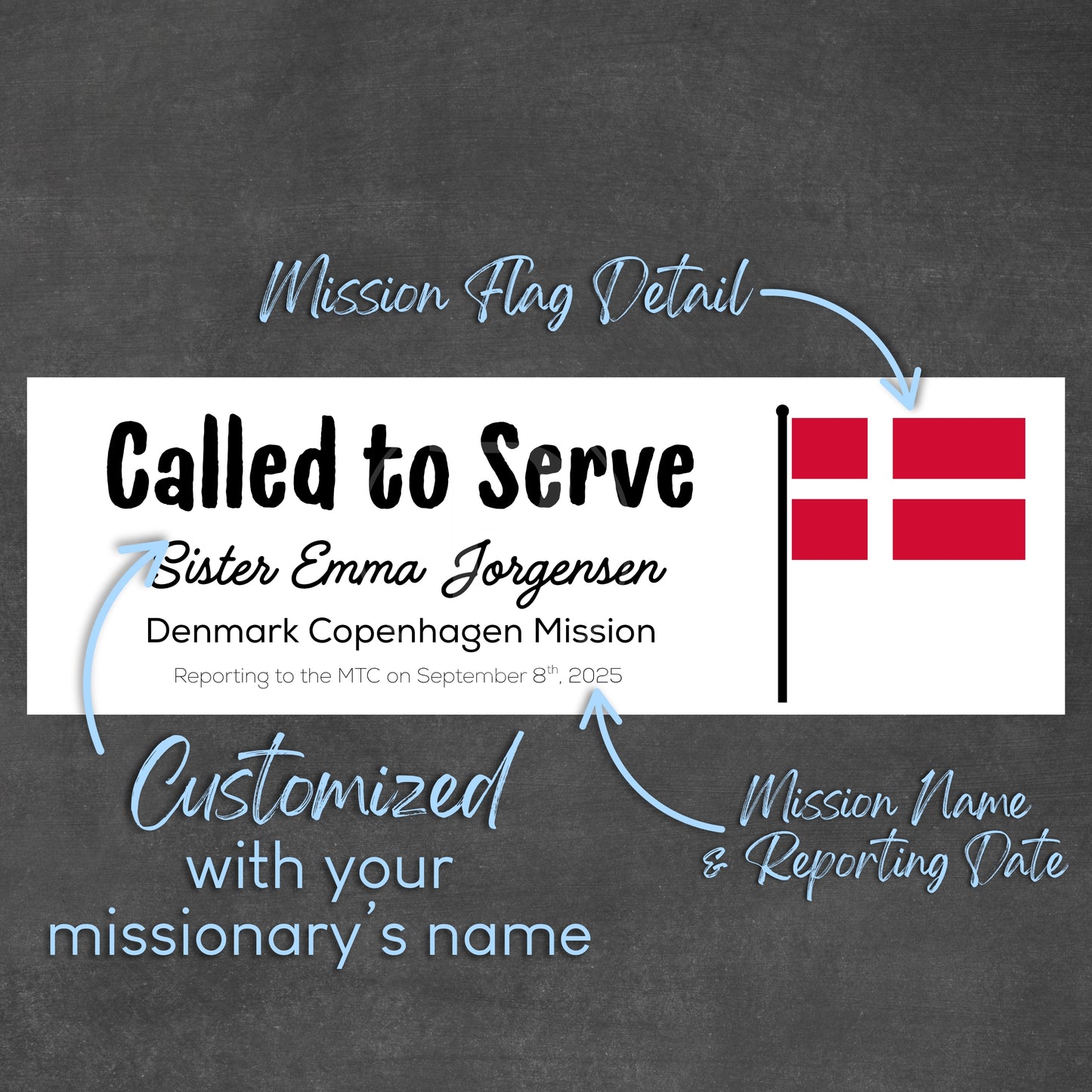 Missionary Mini Banner Style