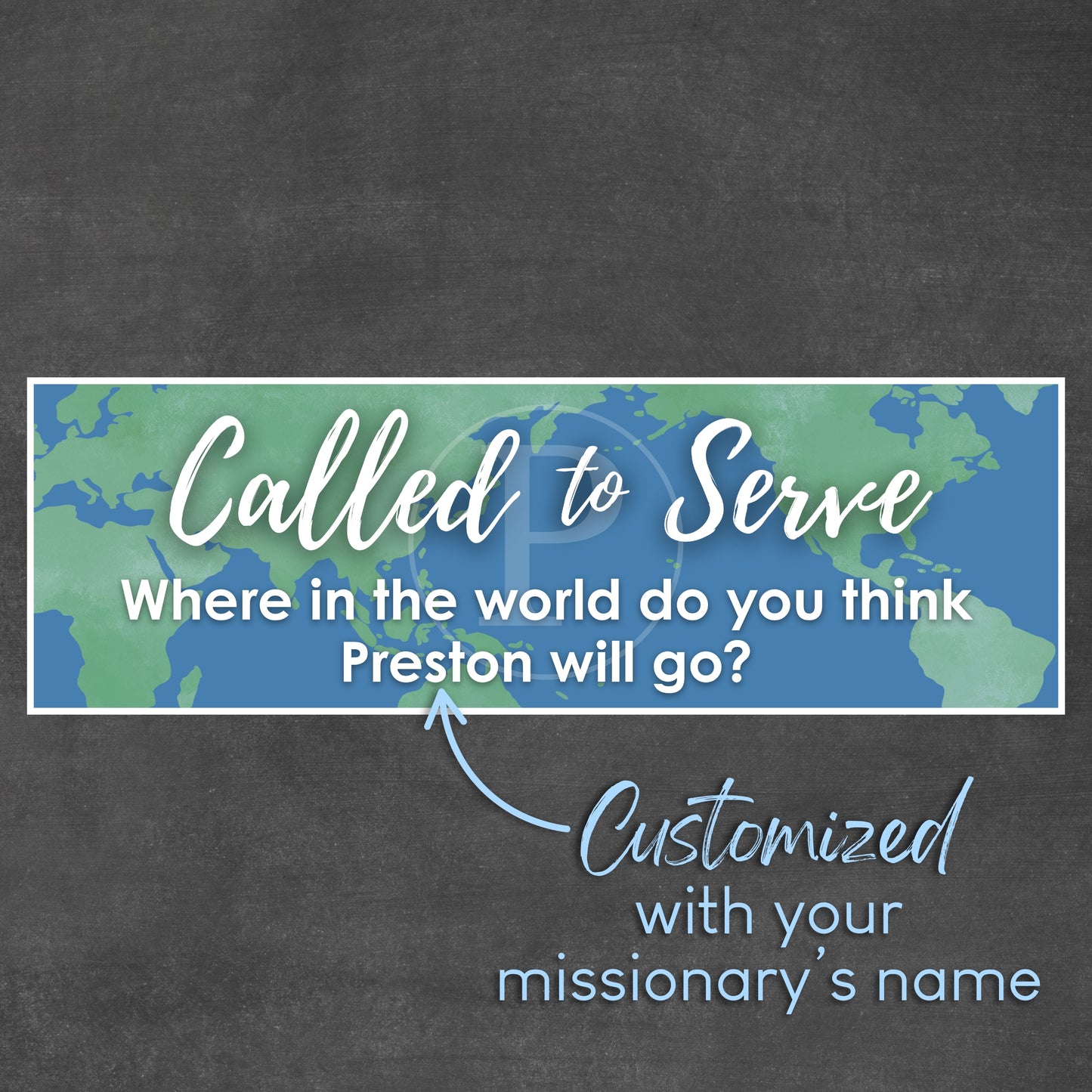 Missionary Mini Banner Style