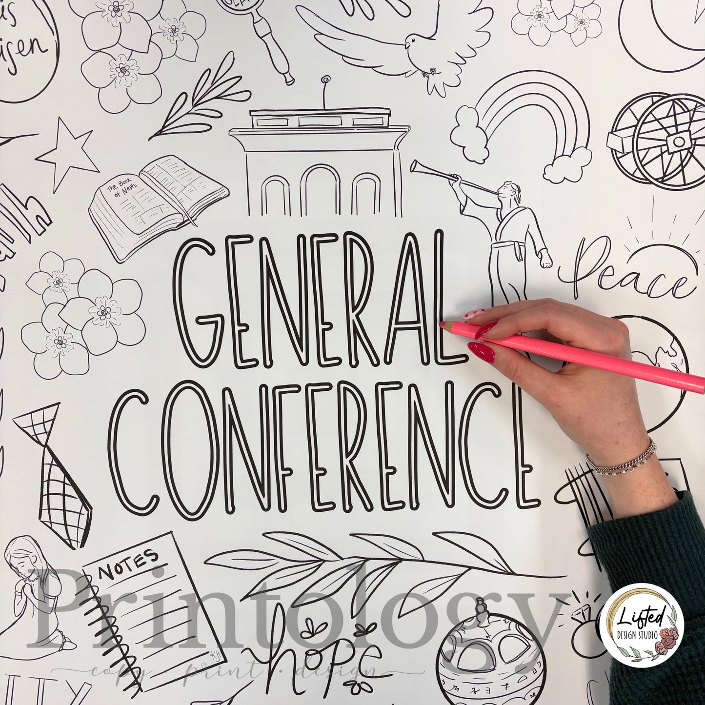 General Conference Giant Coloring Sheet