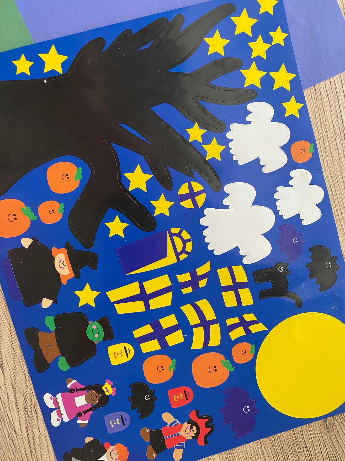 Halloween Scene Creator Sticker Set