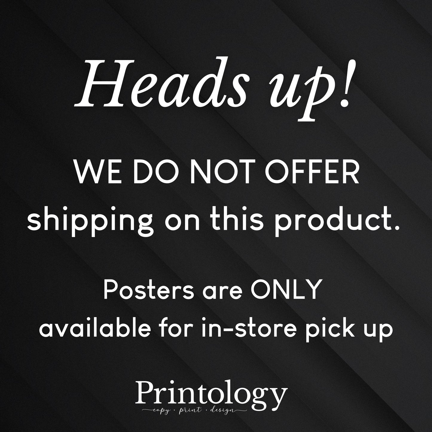 Poster Printing
