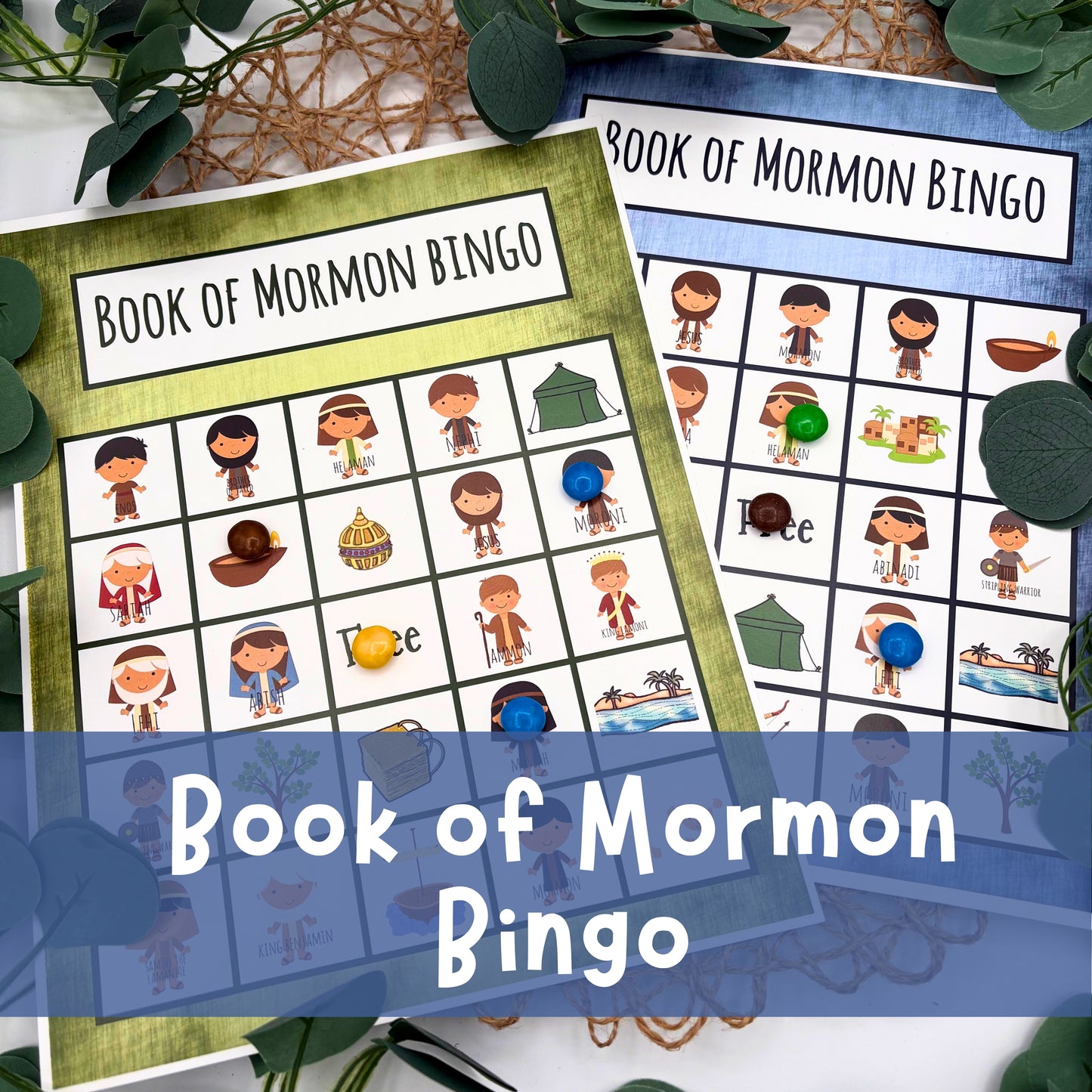 Book of Mormon Bingo with stories of prophets from the gold plates. Perfect for Latter-day saint families, friends, and primaries. Great Come Follow Me resource and activity