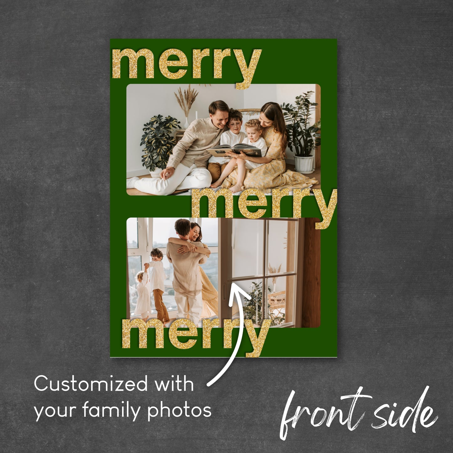 Merry Merry Merry Christmas Card