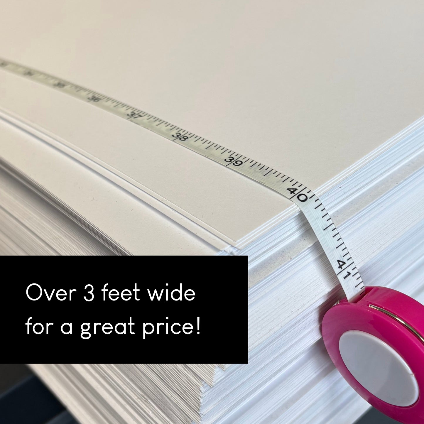 40 inch wide mini banners for a great price