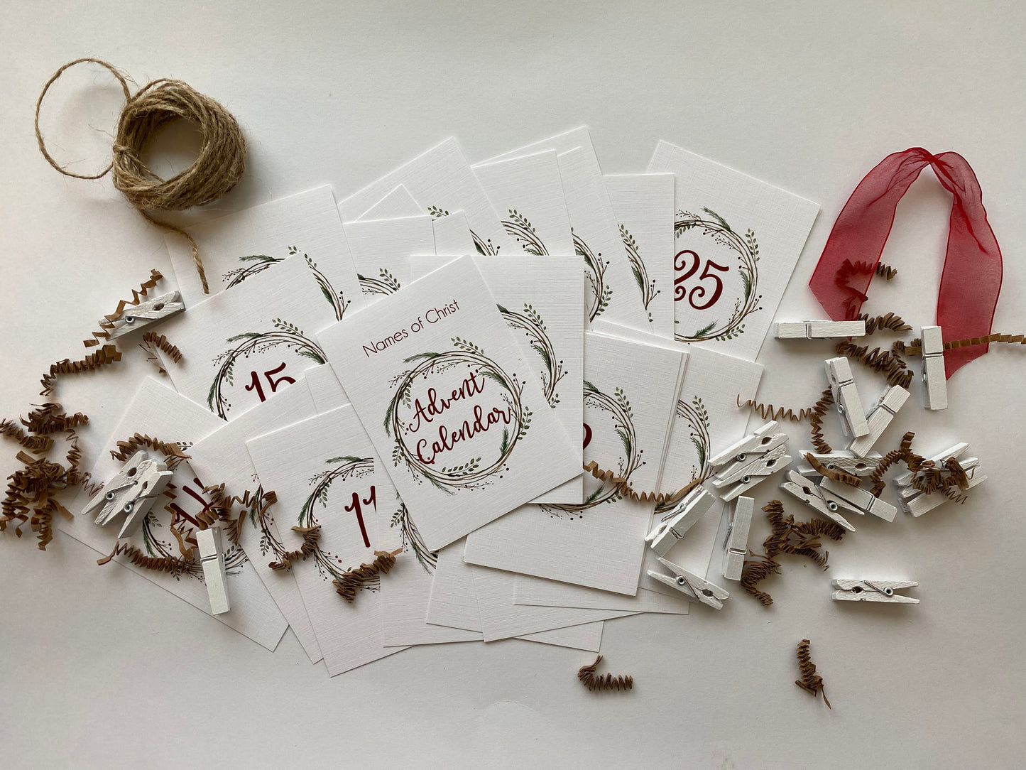 Names of Christ Advent Calendar Cards