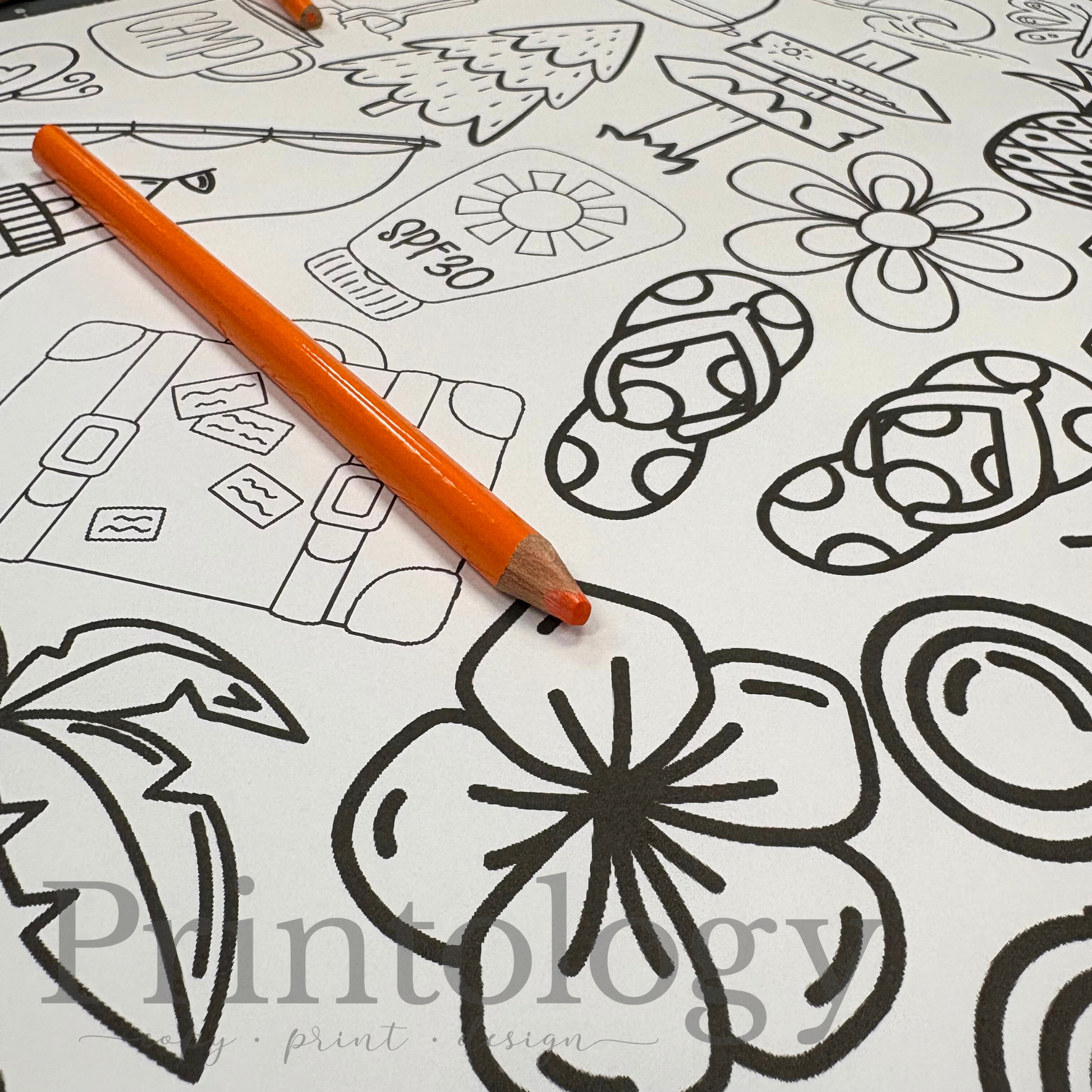 Beach, sunshine, flowers, camping, fishing, adventure, vacation! Brought to you by Printology local Utah County print shop
