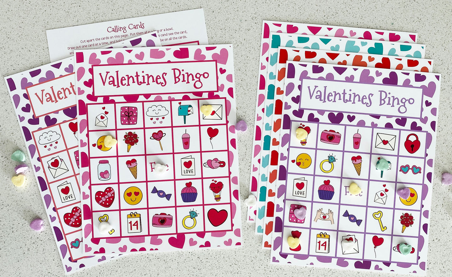 Valentine's Day Bingo Game