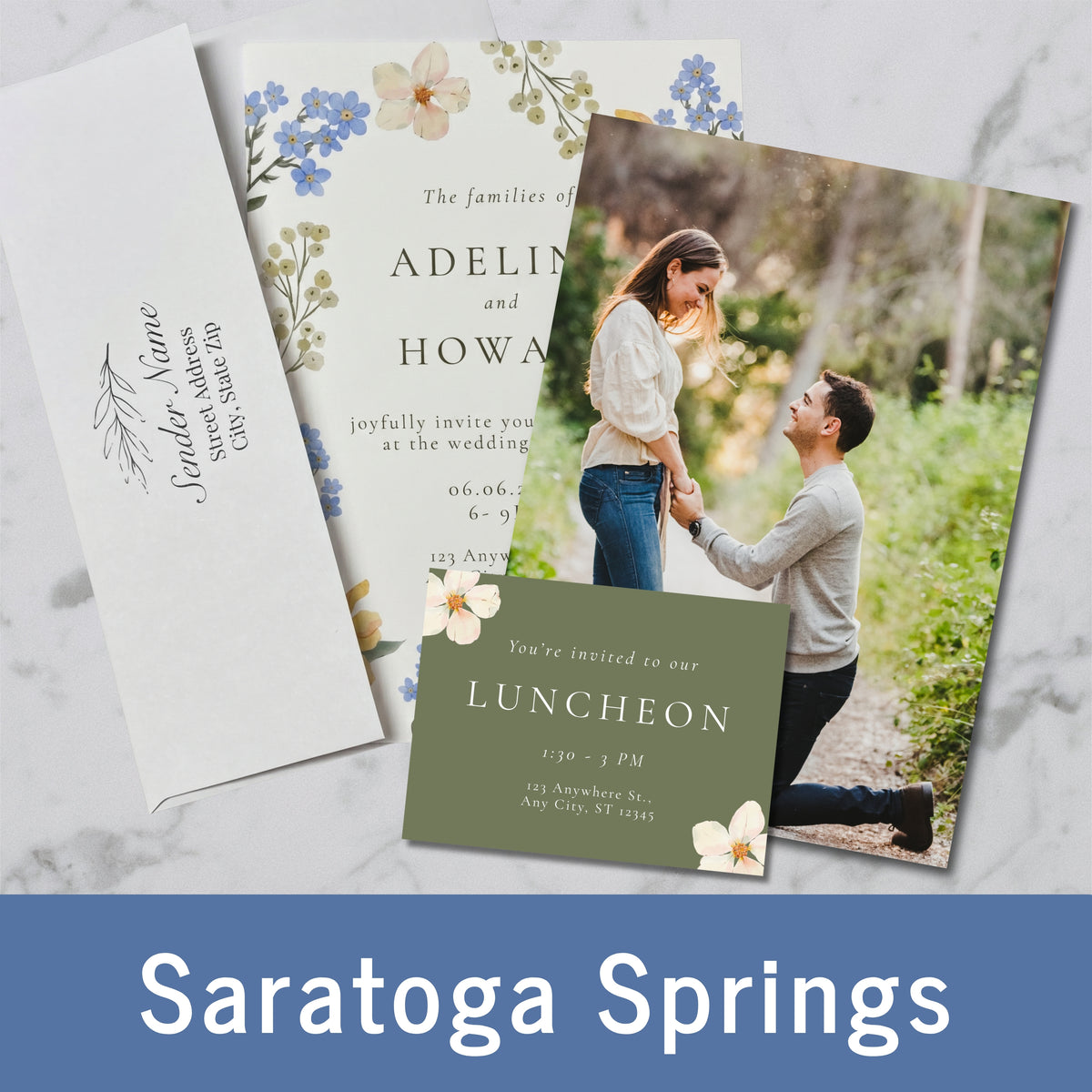 Wedding Invite and/or Envelope Printing Booking Deposit