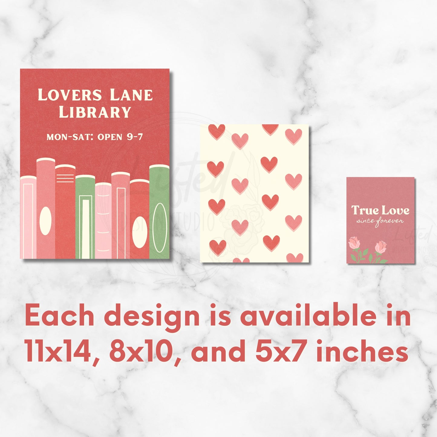 red pink cream backgrounds perfect for your valentine party with 3 different sizes to pick from