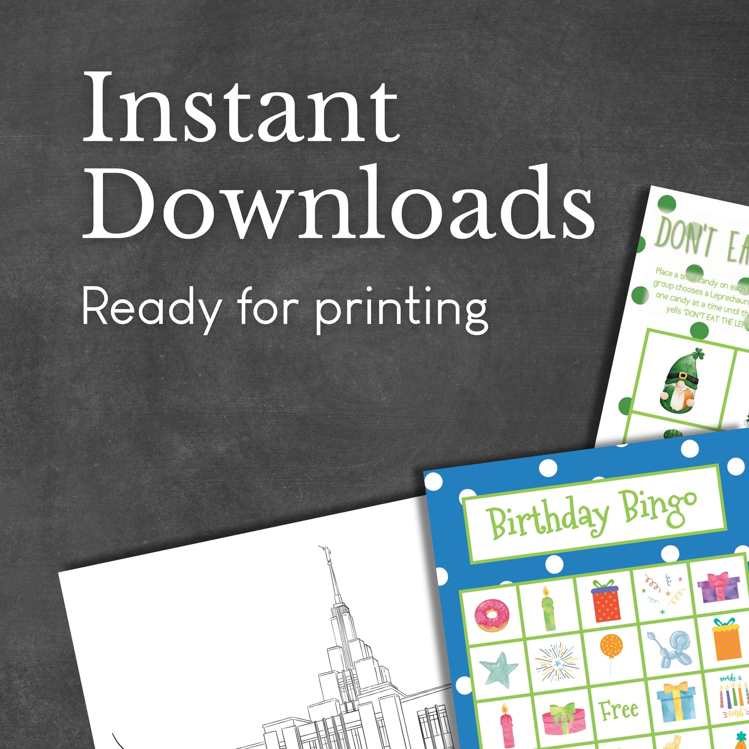 Printables - Digital Downloads