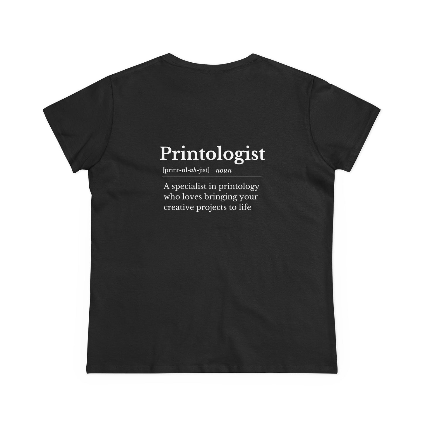 Crew Neck Printologist Dictionary