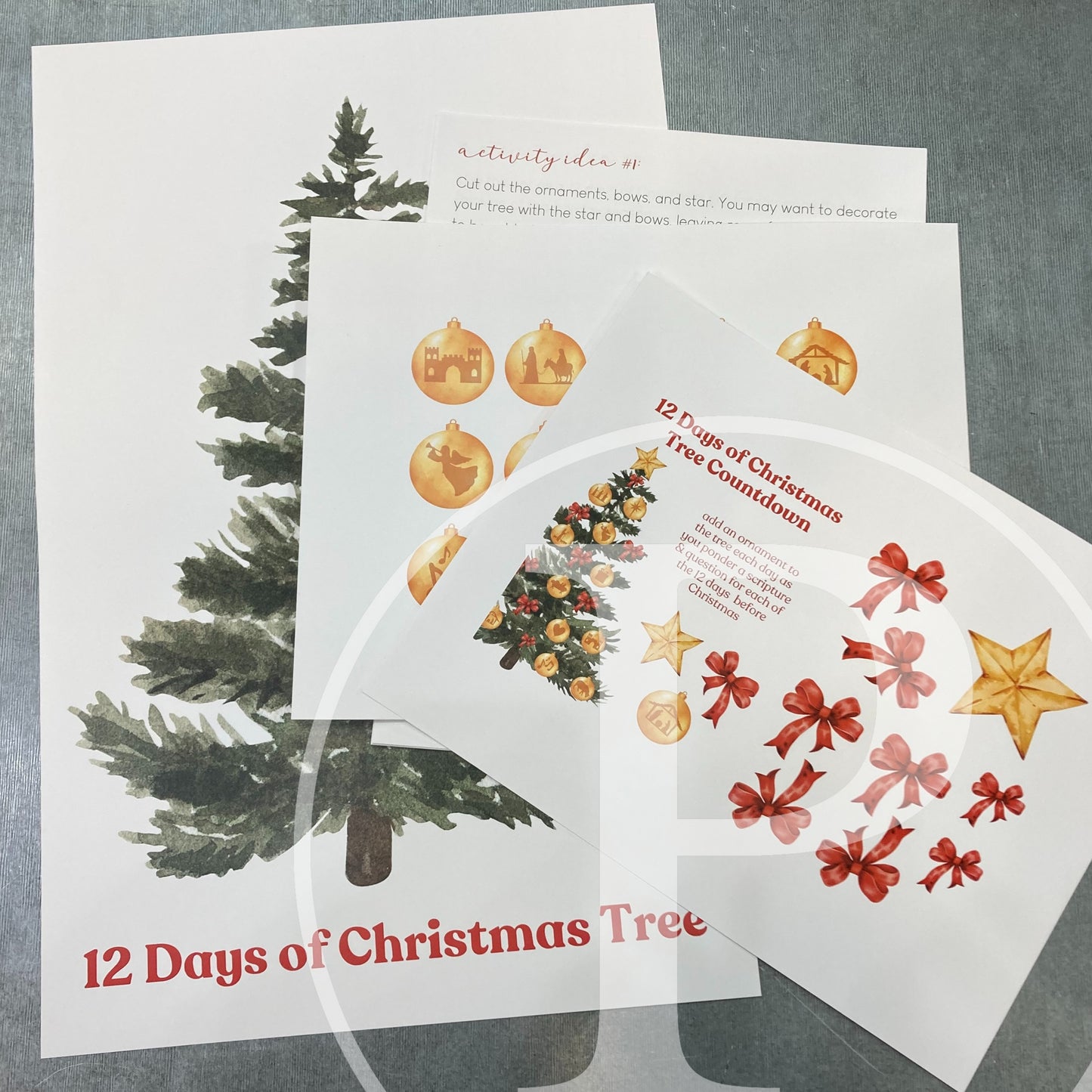 12 Days of Christmas Tree