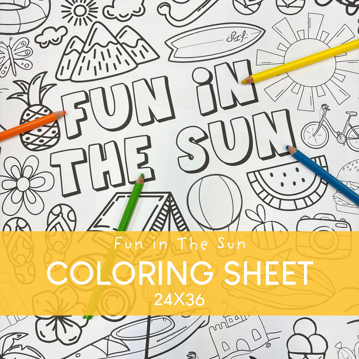 Coloring Sheets 24x36