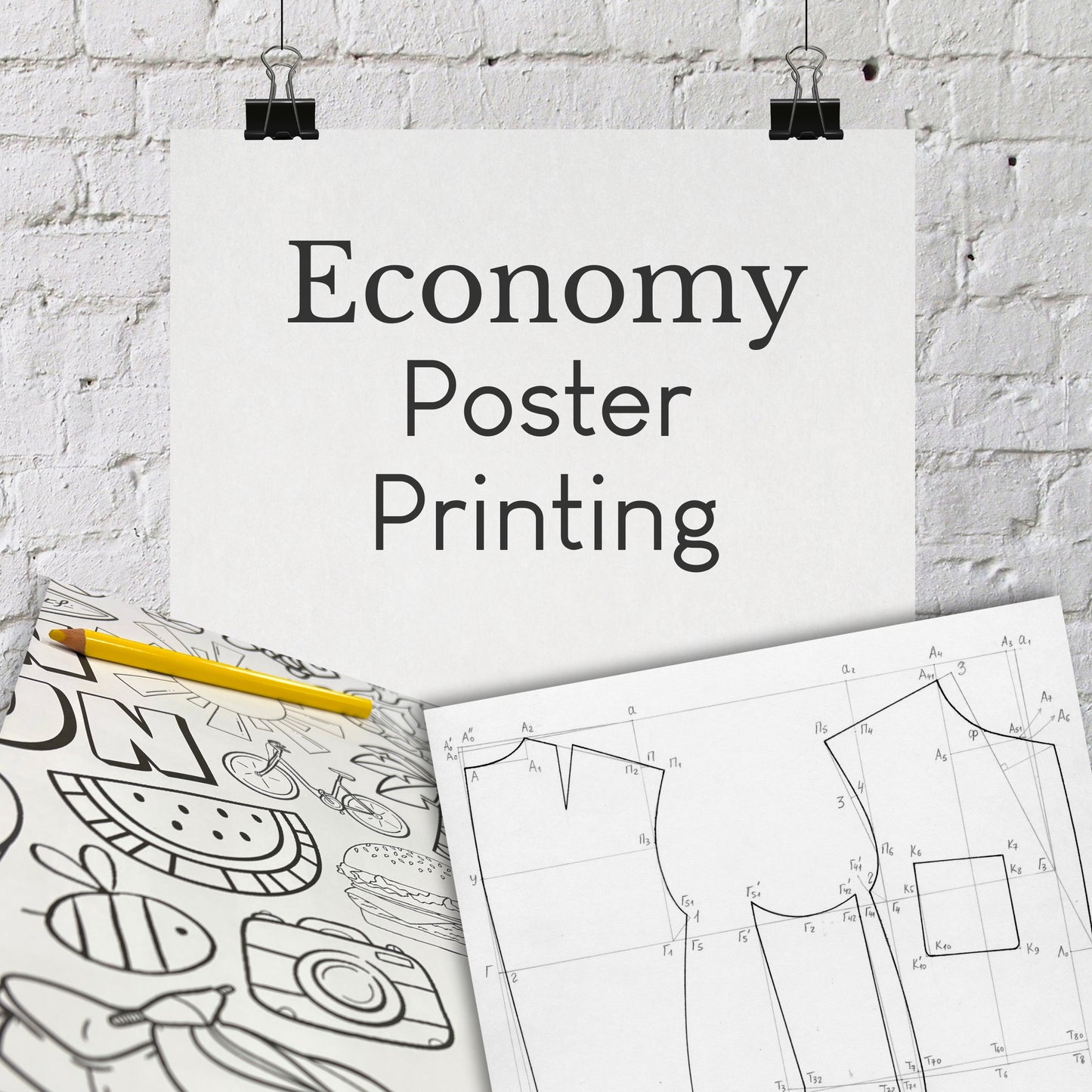 Economy Poster Printing