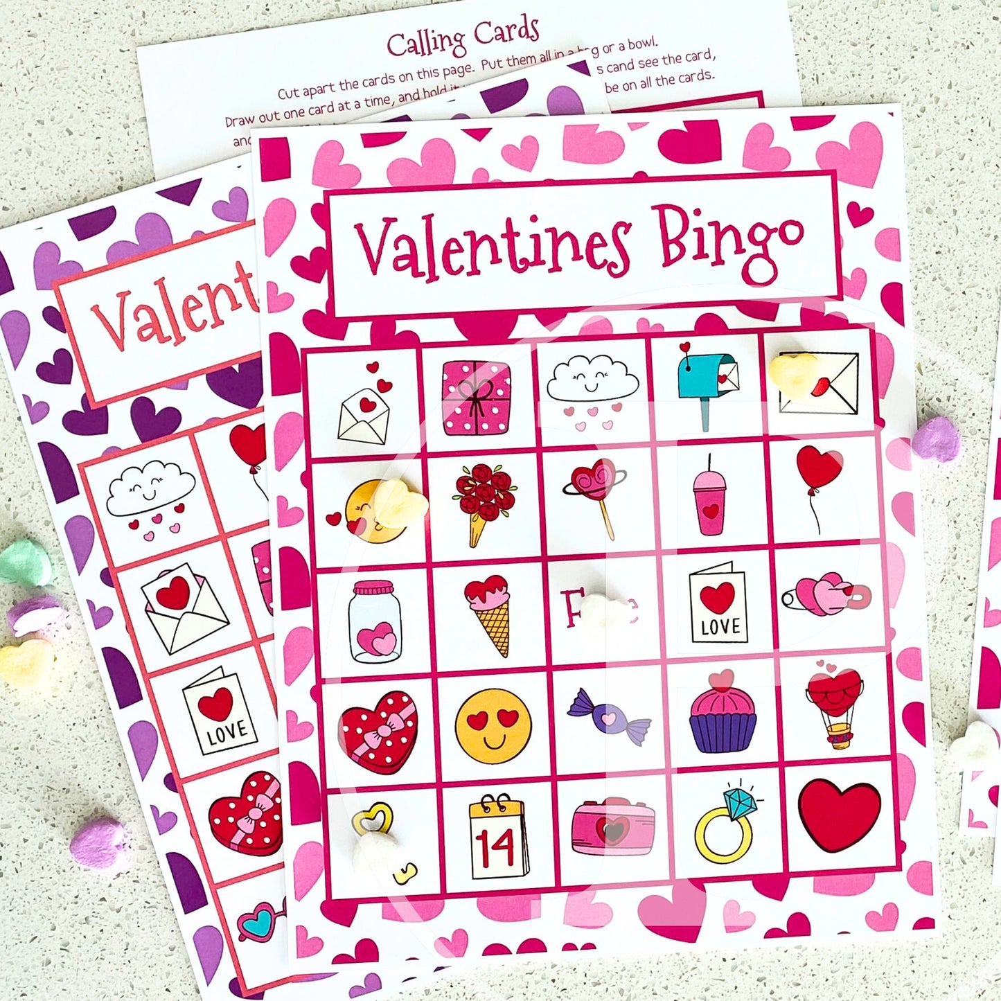 Valentine's Day Bingo Game