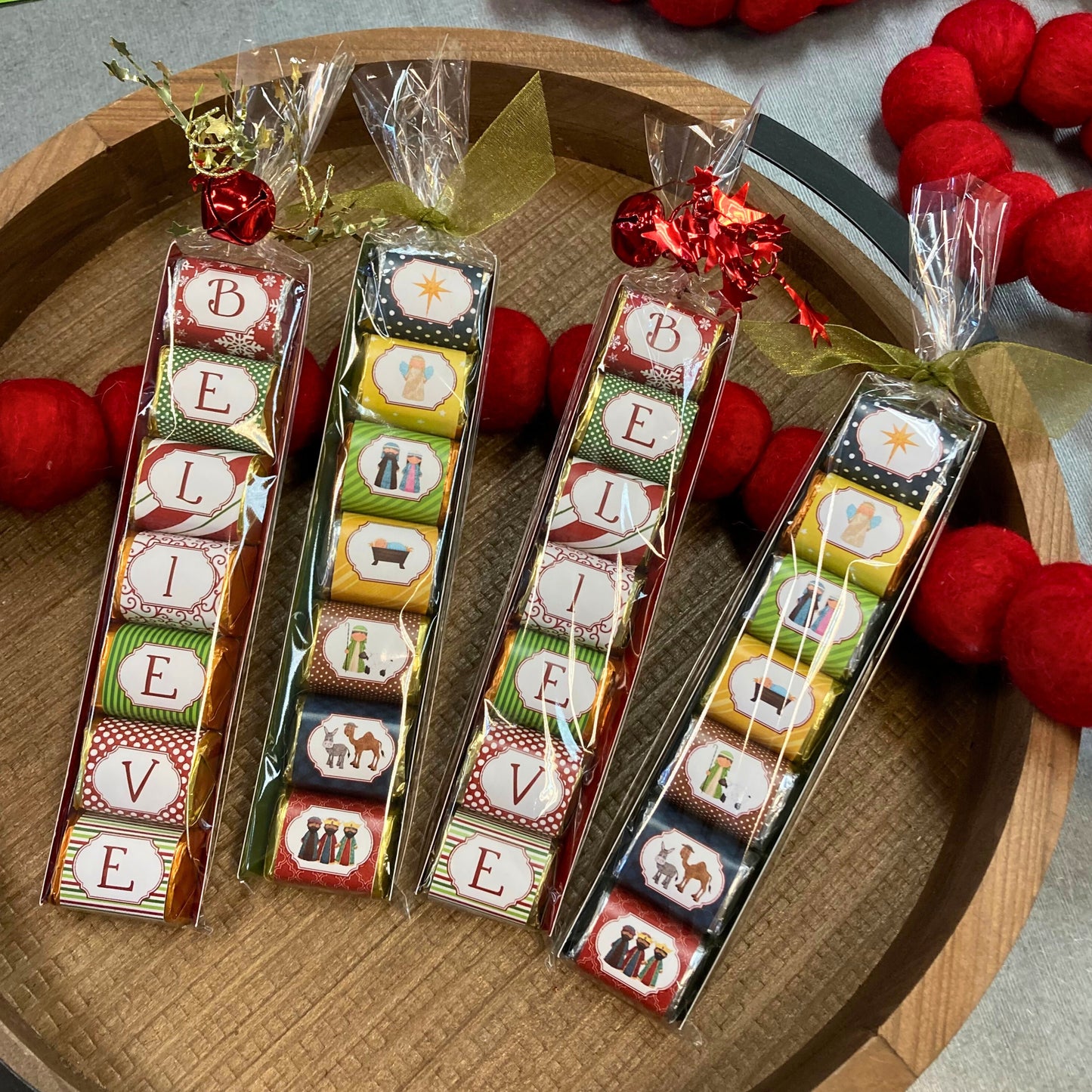 Christmas Chocolate Nugget Gifts