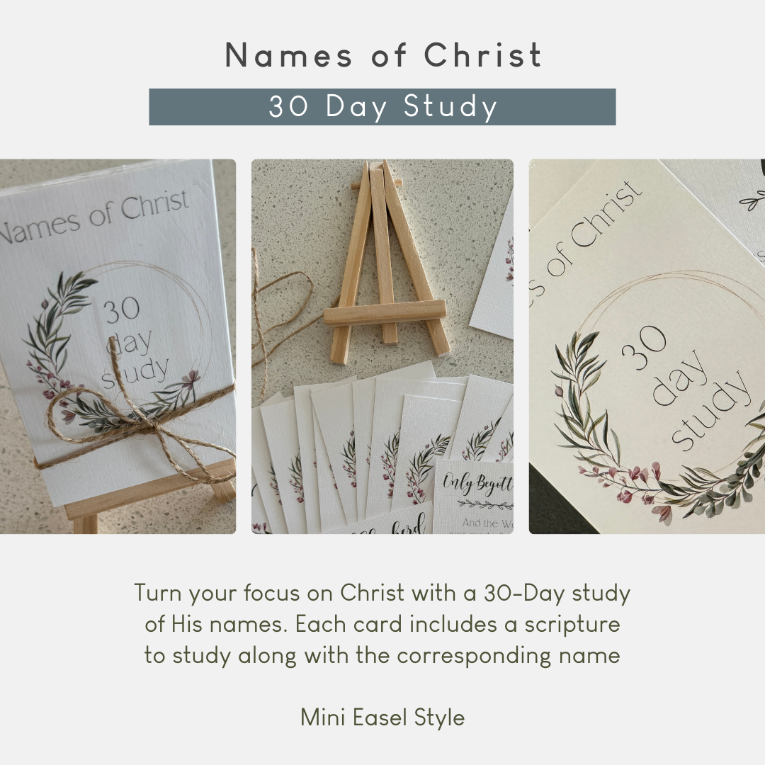 Names of Christ - 30 Day Study