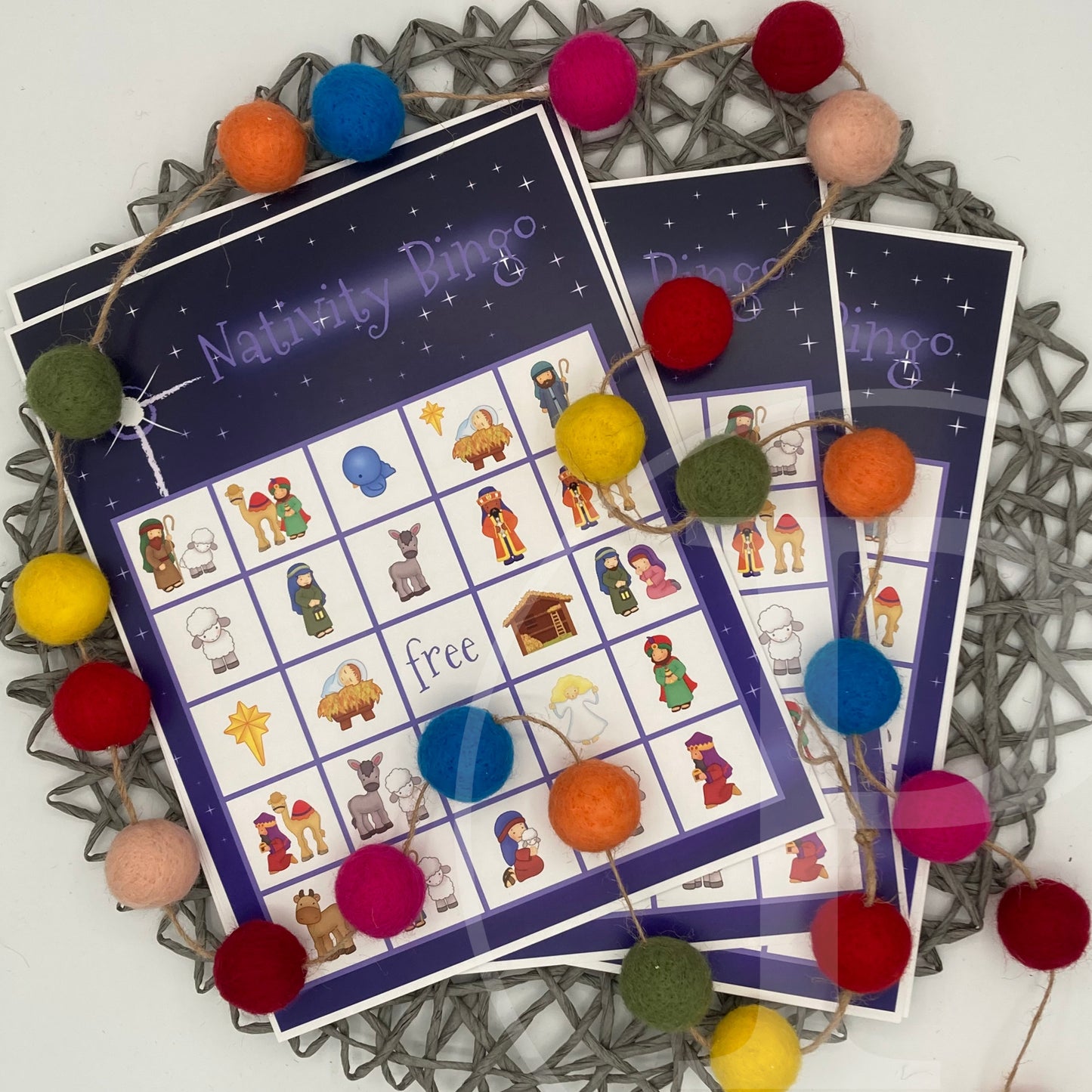 Nativity Bingo Game