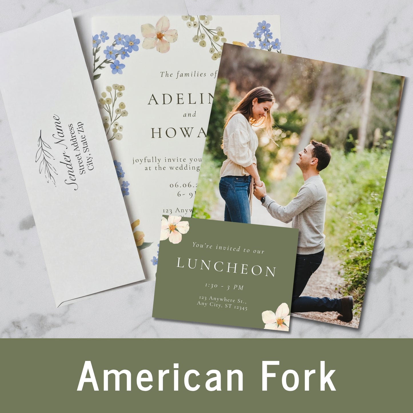 Wedding Invite and/or Envelope Printing Booking - Deposit