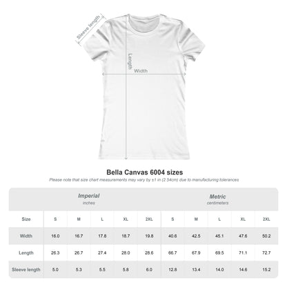 Fitted Tee Good Things Print Here
