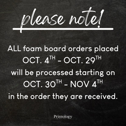 Foam Board Poster Printing