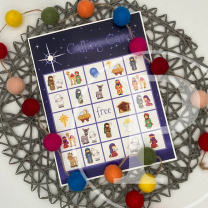 Nativity Bingo Game