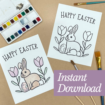 Free Happy Easter Printable Instant Download
