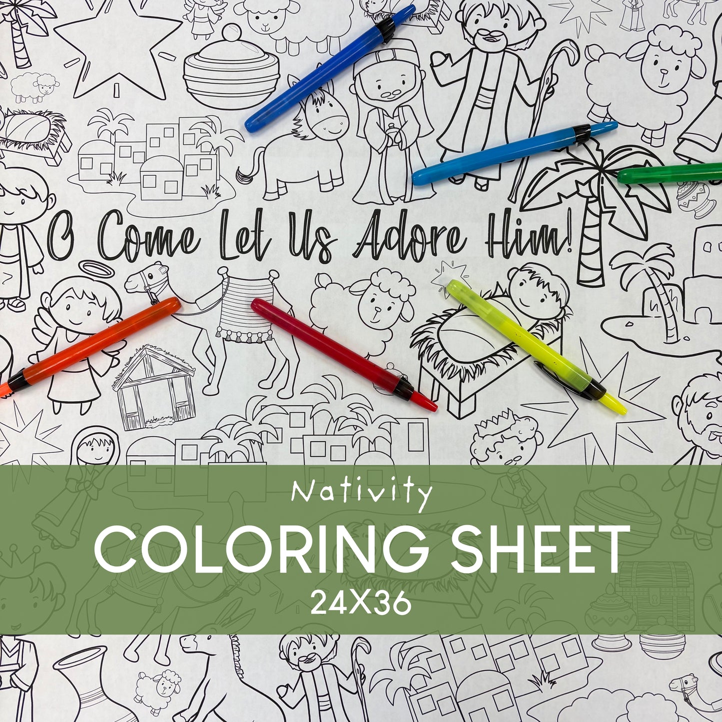 Coloring Sheets 24x36