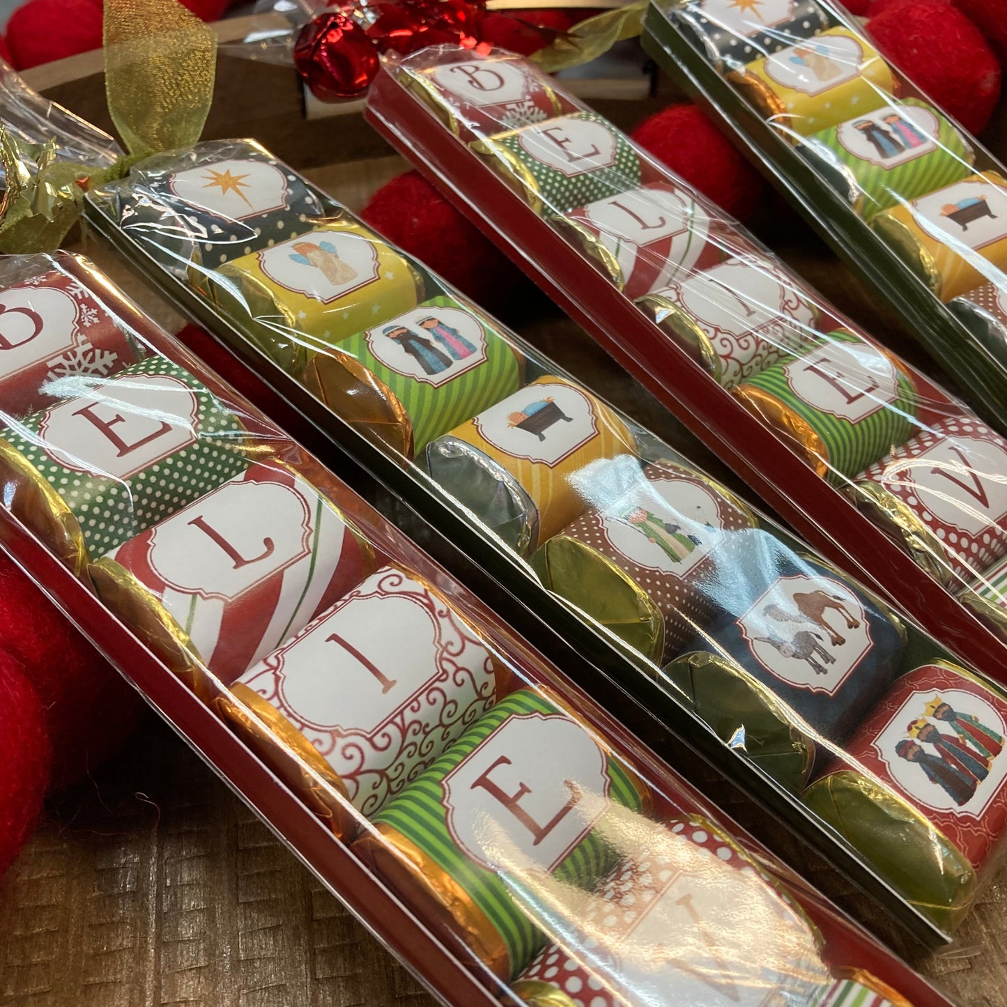 Christmas Chocolate Nugget Gifts