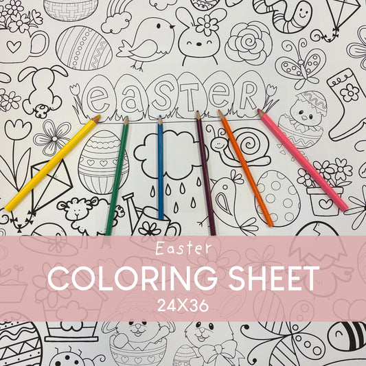 Easter Giant Coloring Sheet