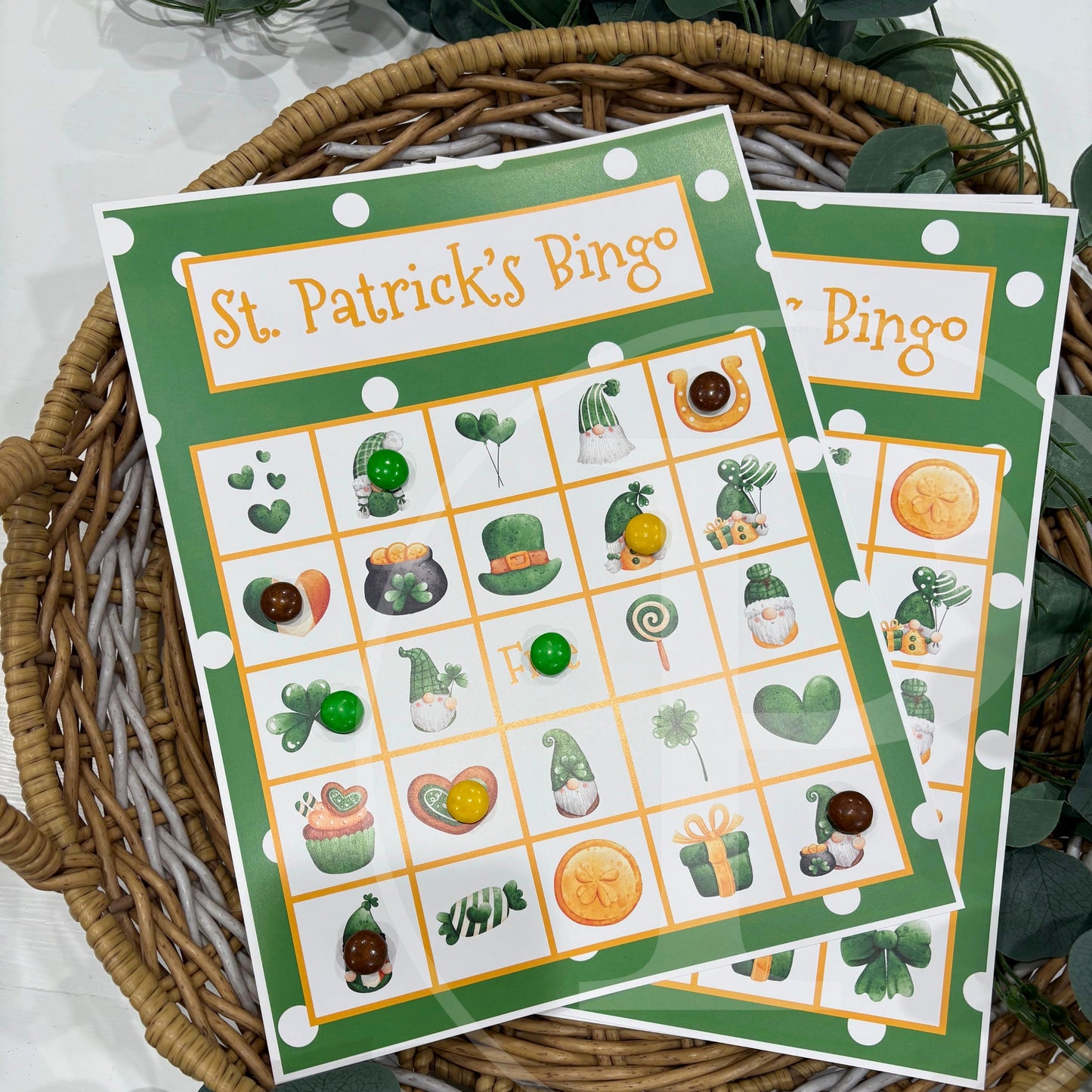 St. Patrick's Day Bingo Game