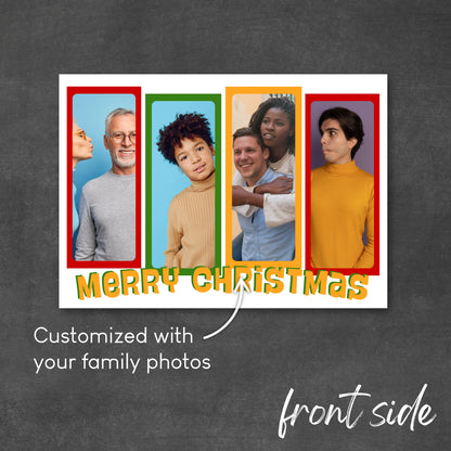 Retro Frame Holiday Card