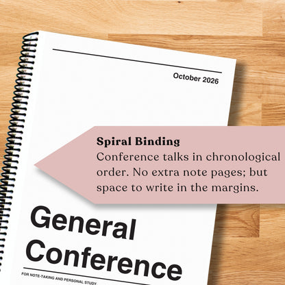 PREORDER October 2026 Wide Margin General Conference Book - Inklings Institute