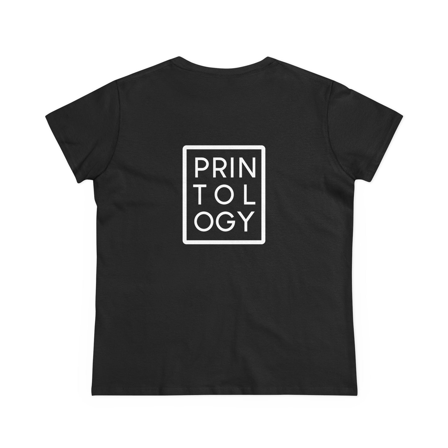 Crew Neck Vertical Rectangle Printology