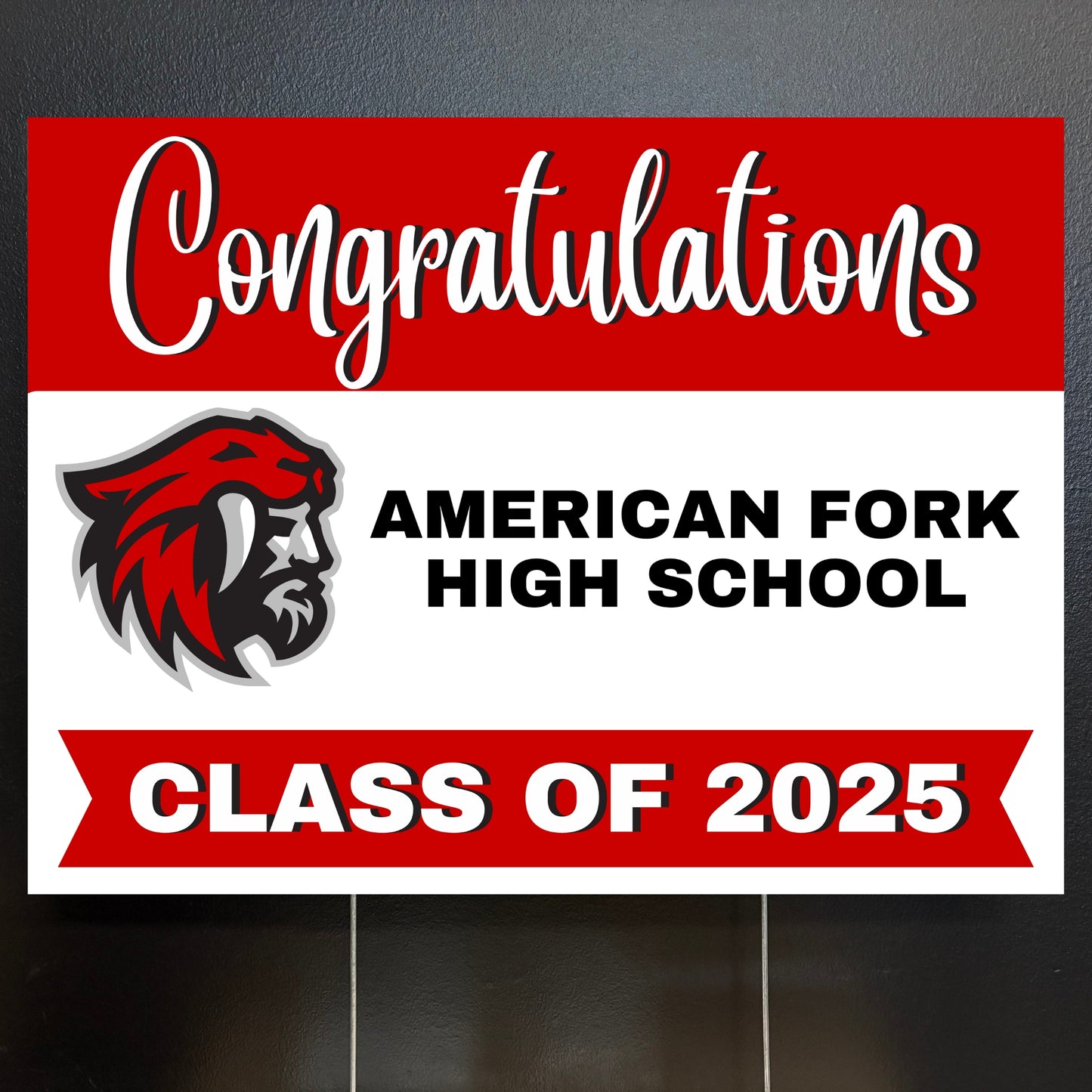 High School Graduation Yard Signs