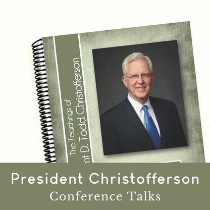 President D. Todd Christofferson  General Conference Talks