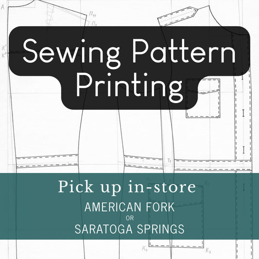 Sewing Pattern Printing