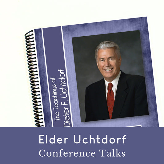 Spiral bound compilation of all of Elder Uchtdorf's Conference Talks
