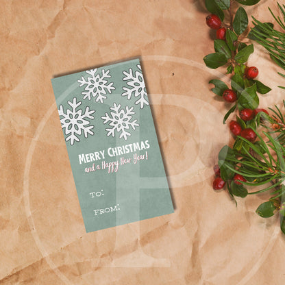 Free Merry Christmas Tag Variety Pack Instant Download