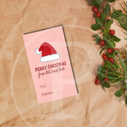 Free Merry Christmas Tag Variety Pack Instant Download