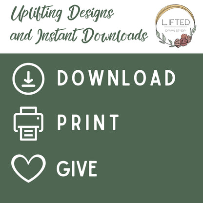 Welcome Home 5x7 Card Instant Download