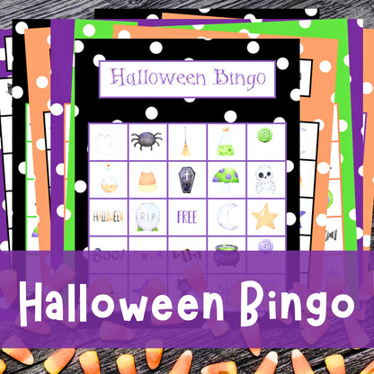 Halloween Bingo Game