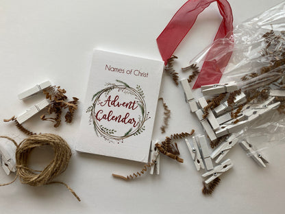 Names of Christ Advent Calendar Cards