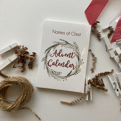 Names of Christ Advent Calendar Cards