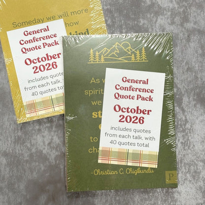 October 2026 General Conference Quote Pack