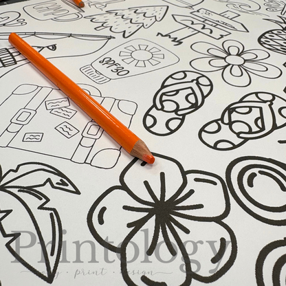 Beach, sunshine, flowers, camping, fishing, adventure, vacation! Brought to you by Printology local Utah County print shop
