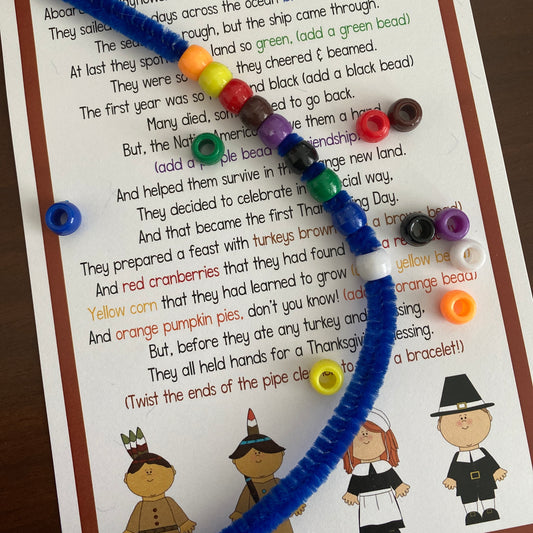 Thanksgiving Story Bracelet
