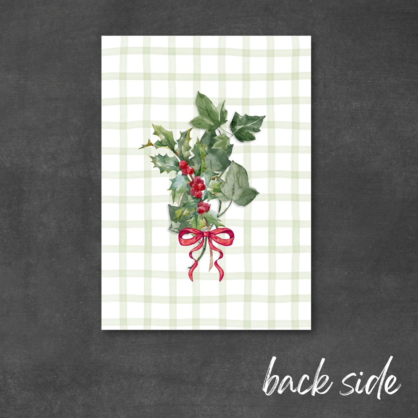 The Holly and the Ivy Christmas Card