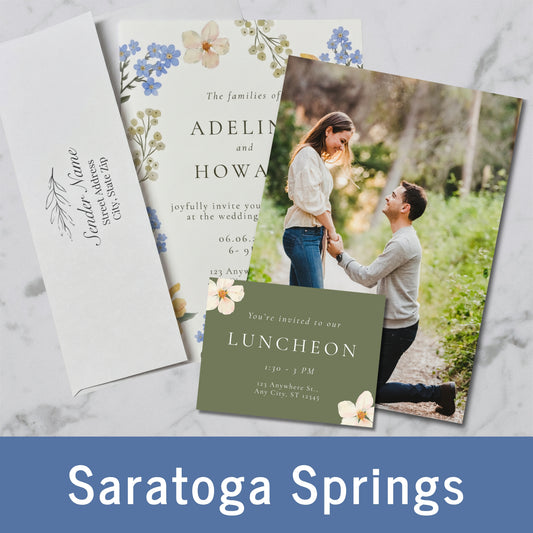 Wedding Invite and/or Envelope Printing Booking Deposit