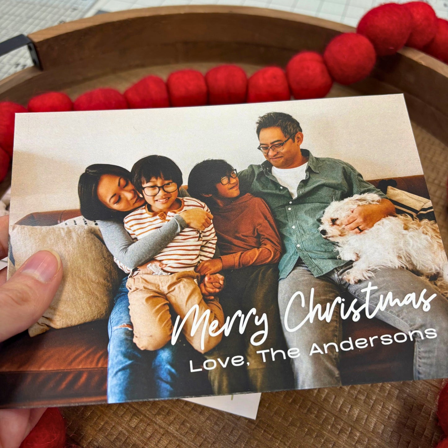 Year in Review Christmas Card
